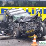 Жахлива ДТП у Борисполі: позашляховик протаранив міжміський автобус